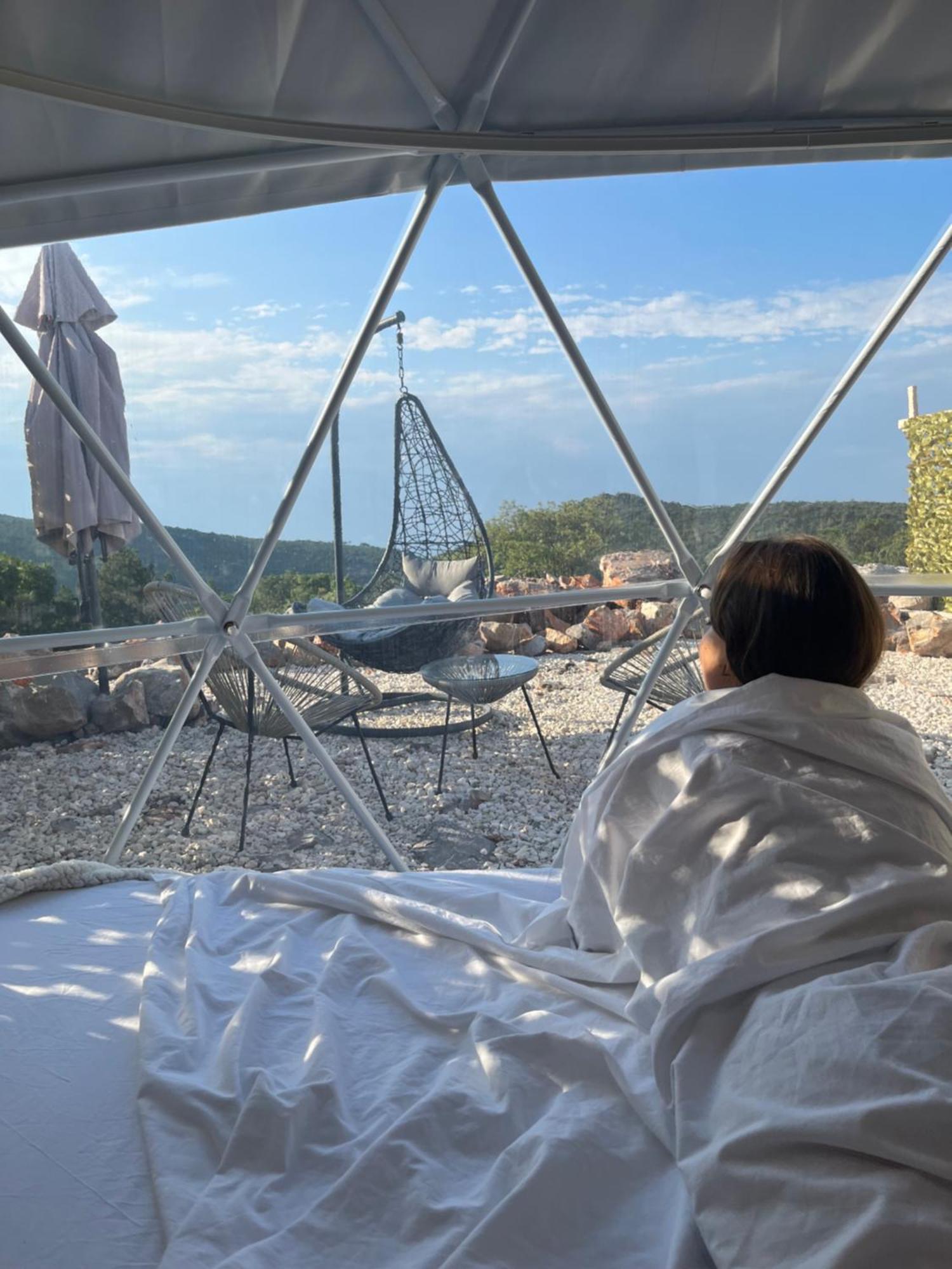 Villa Glamping Peninsula Lustica Rose Tivat Exterior foto