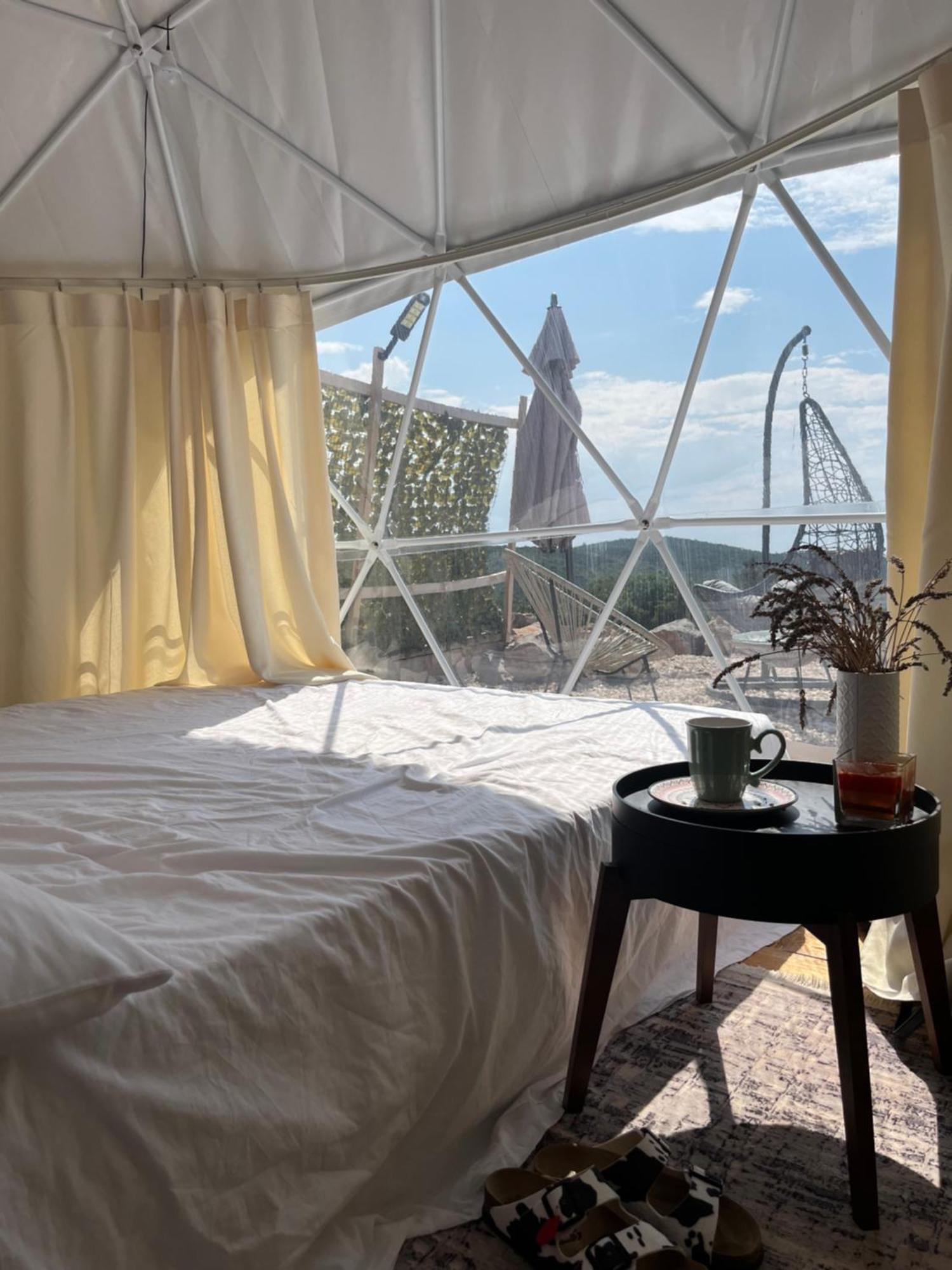 Villa Glamping Peninsula Lustica Rose Tivat Exterior foto