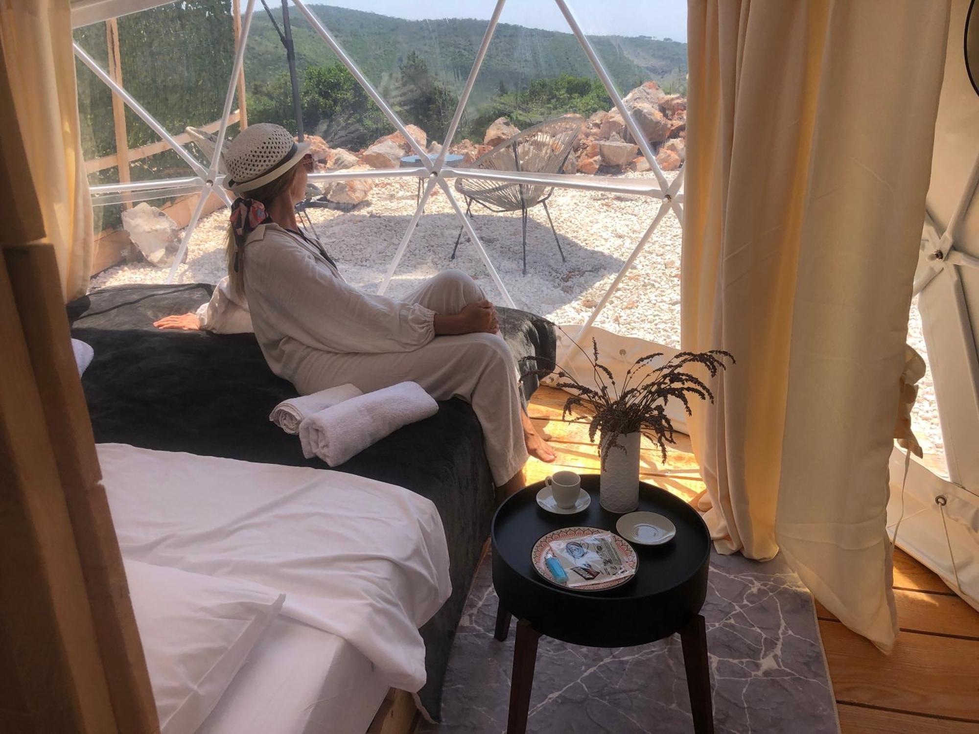 Villa Glamping Peninsula Lustica Rose Tivat Exterior foto
